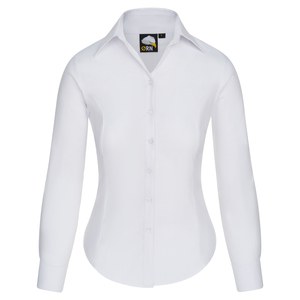 ØRN 5560 - The Classic Ladies Oxford L/S Blouse White